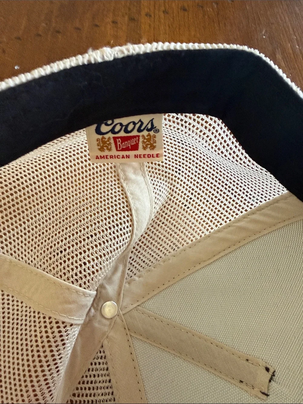 Coors Banquet Blue Mesh Cap Hat
